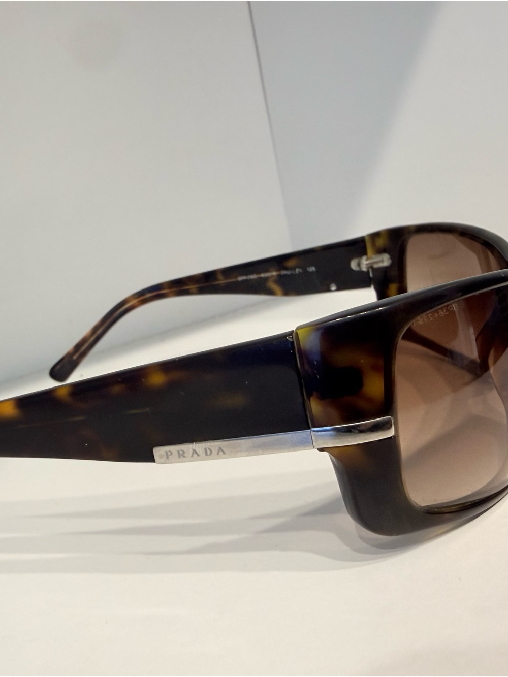Prada Sunglasses SPR08G 2AU-2Z1 Tortoise Brown - Picture 2 of 5